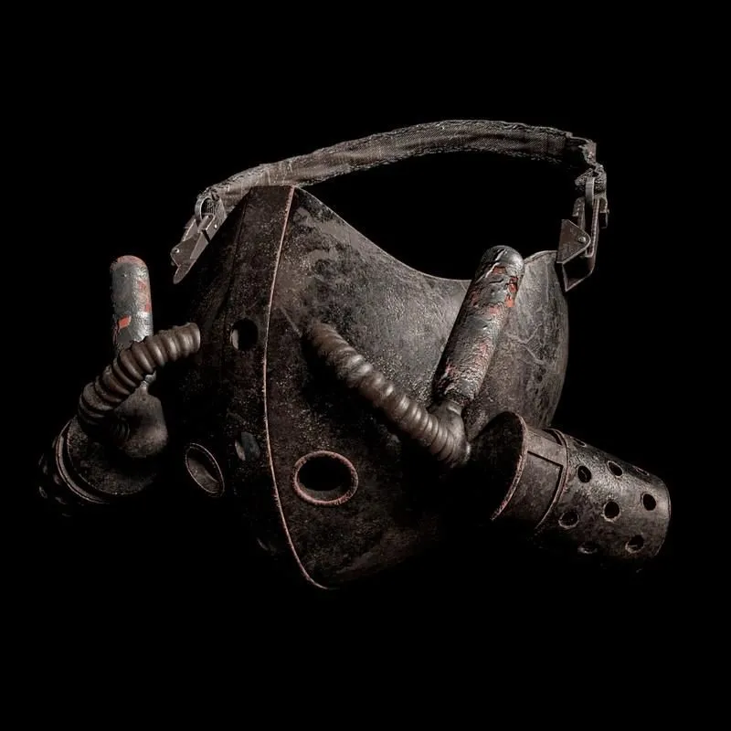 PBR Game 3D Models – Worn Mask