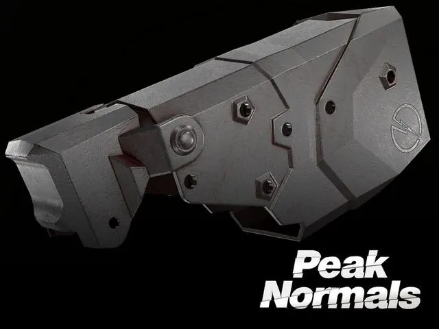 PBR Game 3D Models – X2 Blade Tech Holster