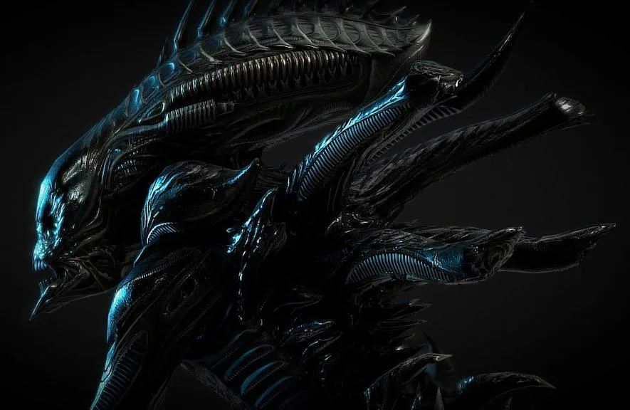 PBR Game 3D Models – Xeno Raven