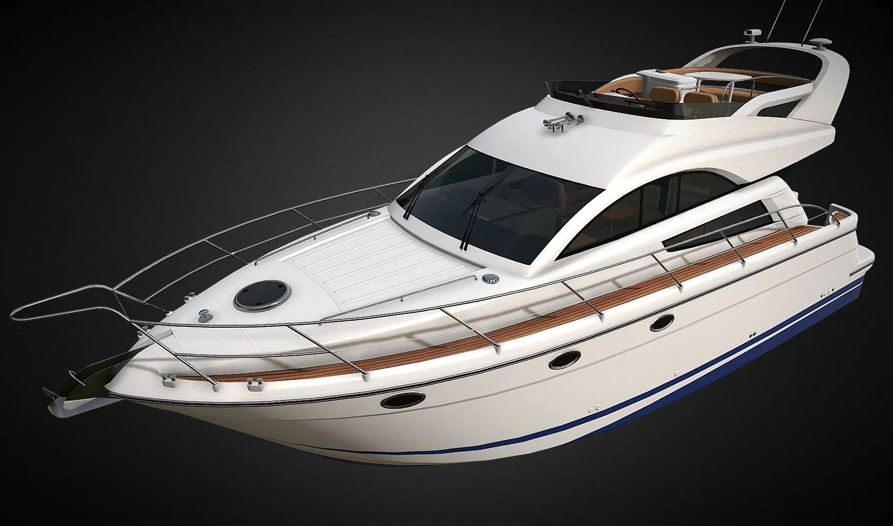 PBR Game 3D Models – Yacht Pbr