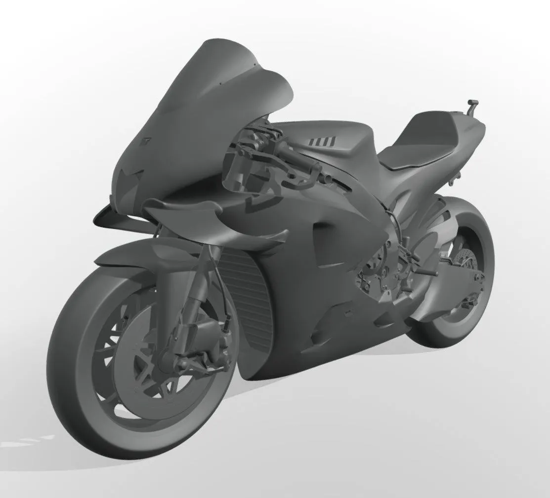 PBR Game 3D Models – Yamaha Yzf M1 Racing 2020 Ready To Print Stl