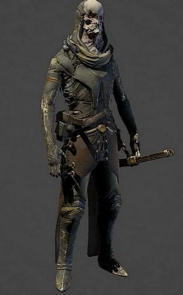 PBR Game 3D Models – Zombie Guard