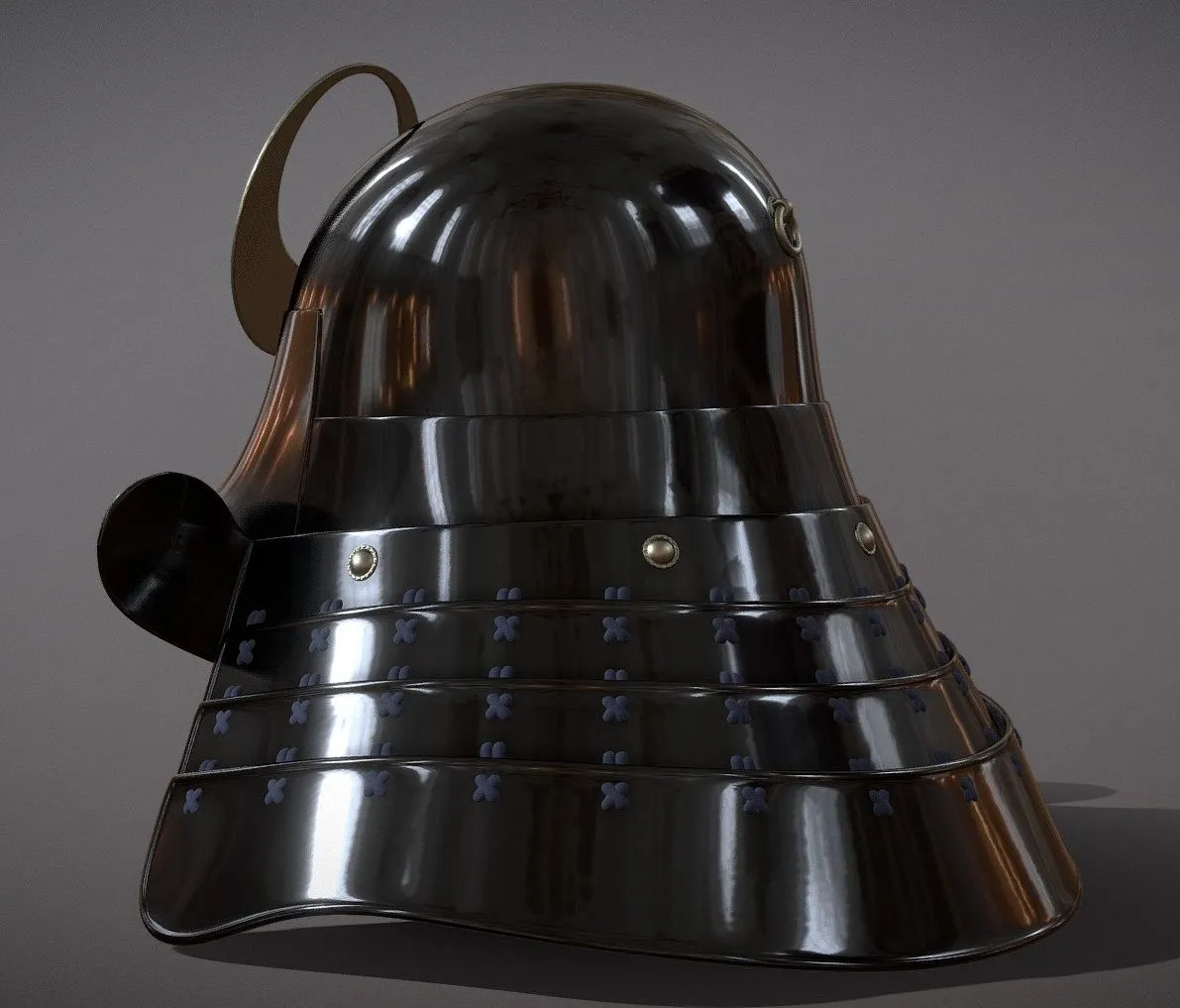 PBR Game 3D Models – Zunari Kabuto Omsx