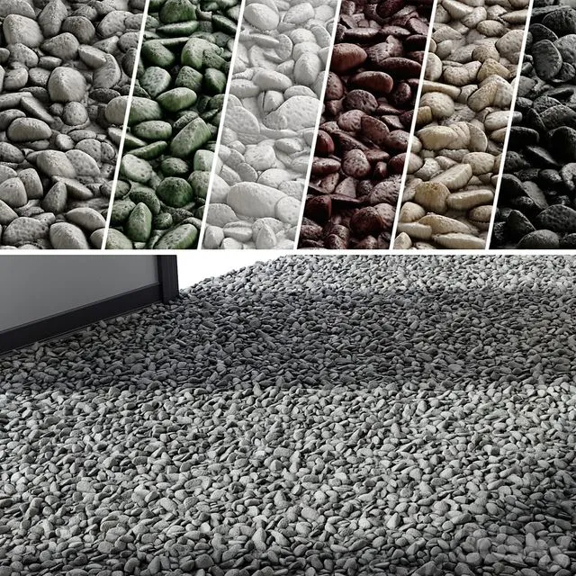 PBR Gravel 02 4k PNG Seamless +SBSAR 3D Model PBR Gravel 02 4k PNG Seamless +SBSAR 3D Model