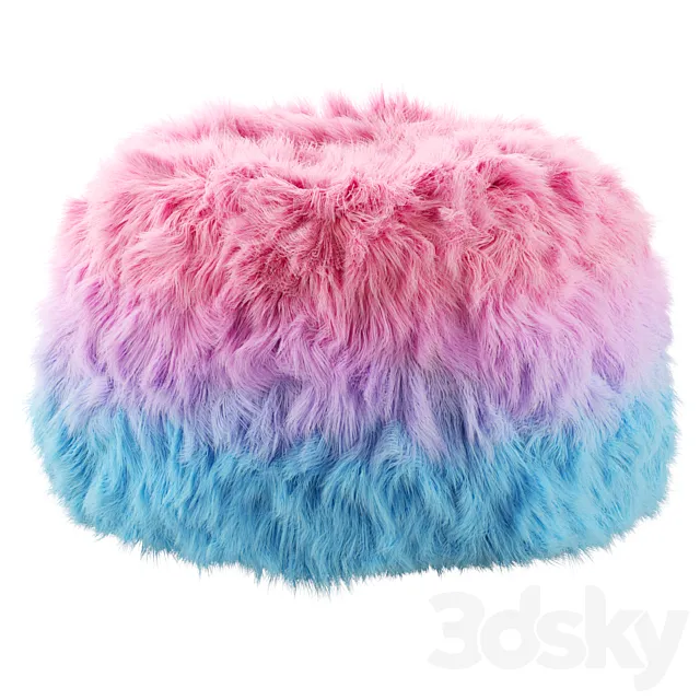 PBTeen – Snowcone Bean Bag 3D Model PBTeen – Snowcone Bean Bag 3D Model