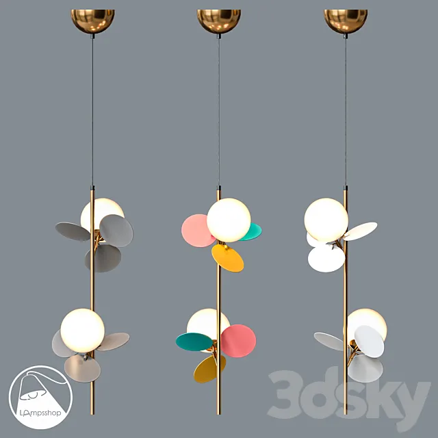 PDL2182 Chandelier Lauren B 3D Model