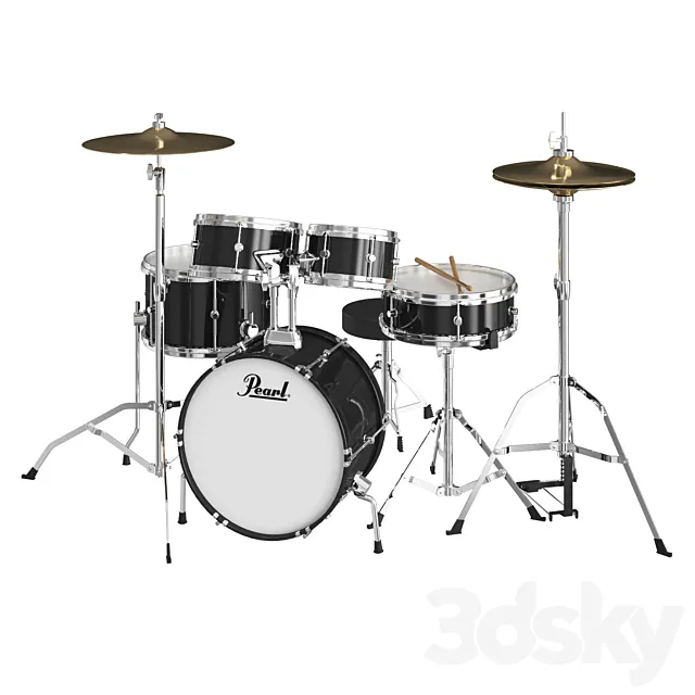 Pearl drums 3DModel