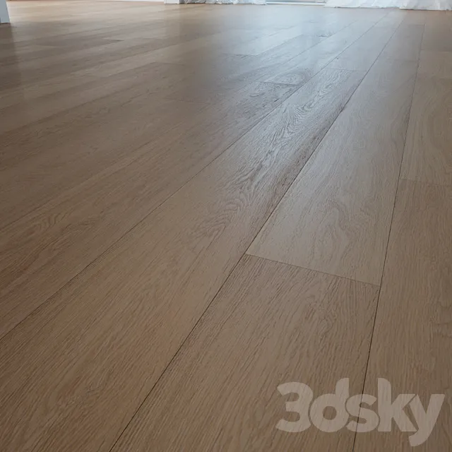 Pearl Wooden Oak Floor 3DModel
