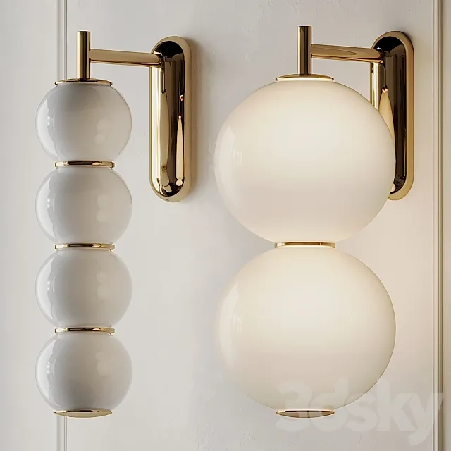PEARLS wall light from Formagenda 3D Model