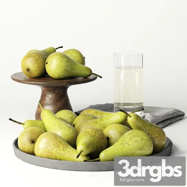 Pears 2 3D Model Download