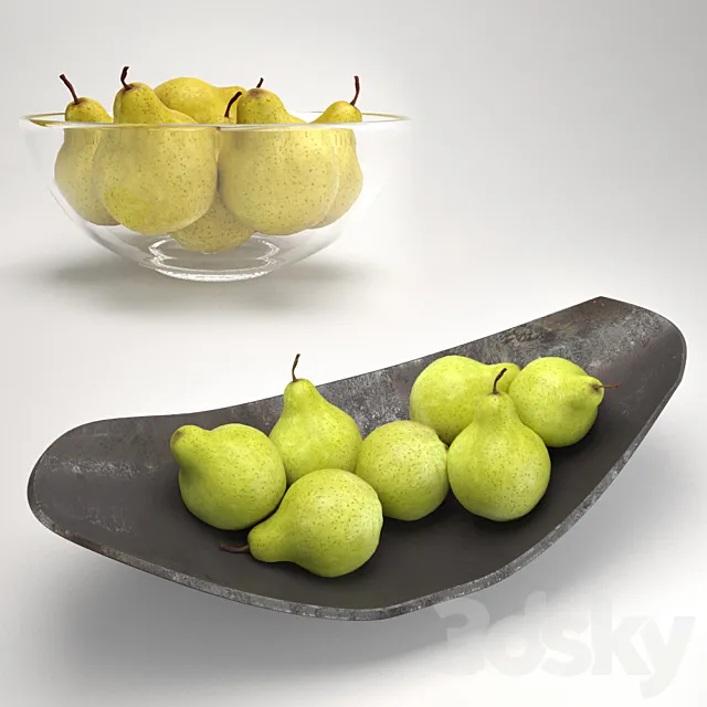 Pears 3D Model
