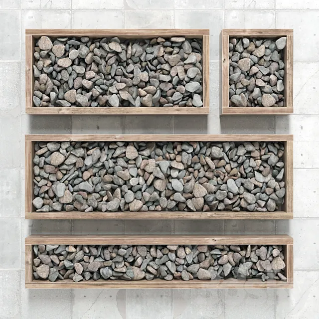 Pebble color form _ Pebble color in forms 3D Model Pebble color form _ Pebble color in forms 3D Model