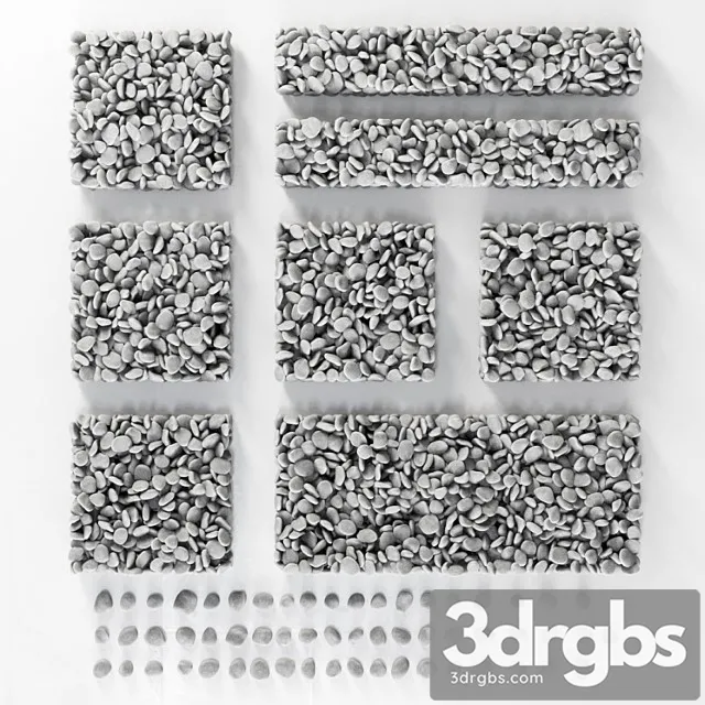 Pebble Low N6 Three White 3D Model Download Pebble Low N6 Three White 3D Model Download