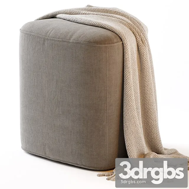 Pebble Ottoman Small Pebble Ottoman Small