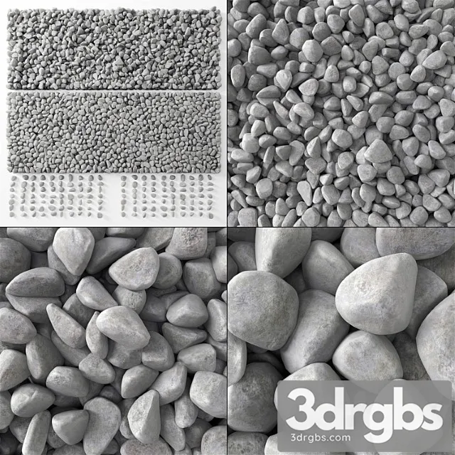 Pebble splinter decor big kit n1 3D Model Download Pebble splinter decor big kit n1 3D Model Download