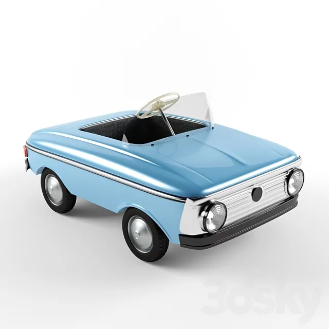 pedal car 3D Model pedal car 3D Model