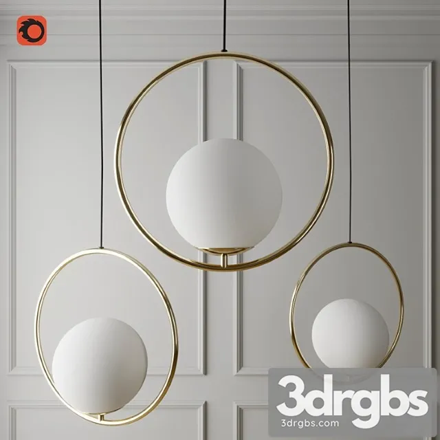 Pedant Lamp Ring 1 3D Model Download Pedant Lamp Ring 1 3D Model Download