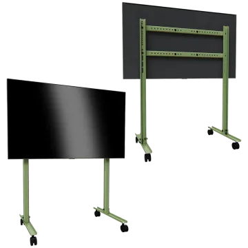 Pedestal  – TV Stand Straight rollin 3D Model