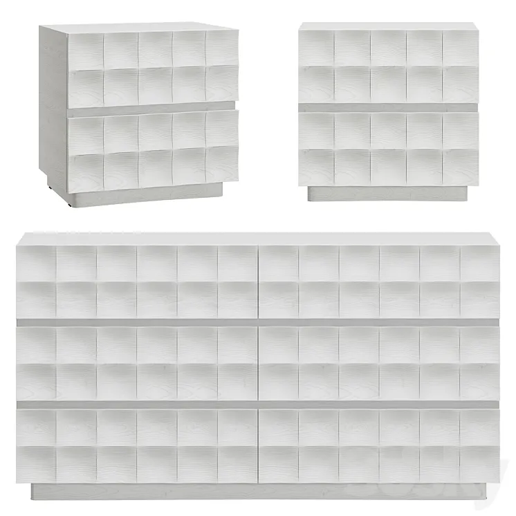 pedestals LUISA by West elm 3D Model Free Download pedestals LUISA by West elm 3D Model Free Download