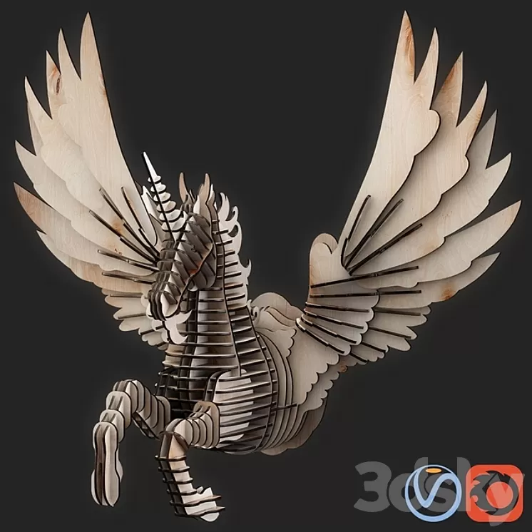 Pegasus 3D Model