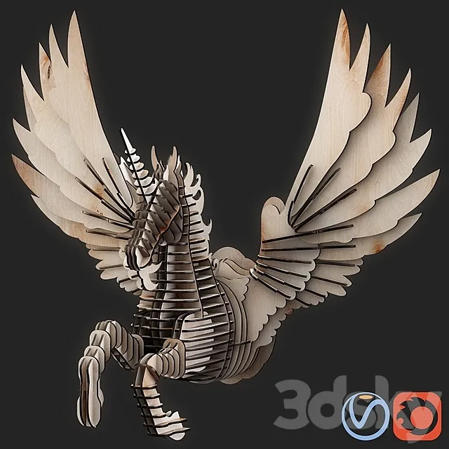 Pegasus 3DModel Pegasus 3DModel