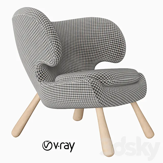 Pelican Chair 3D Model