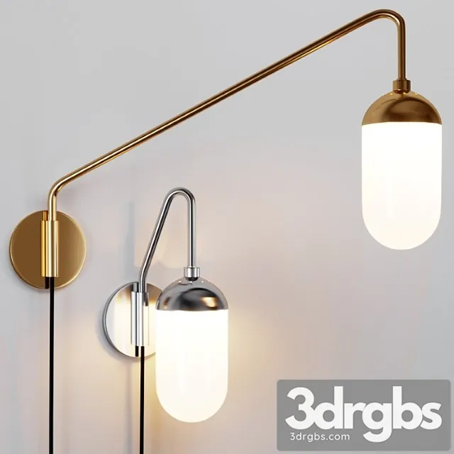 Pelle sconce by west elm 3D Model Download