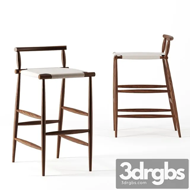 Pelleossa bar stool by miniforms