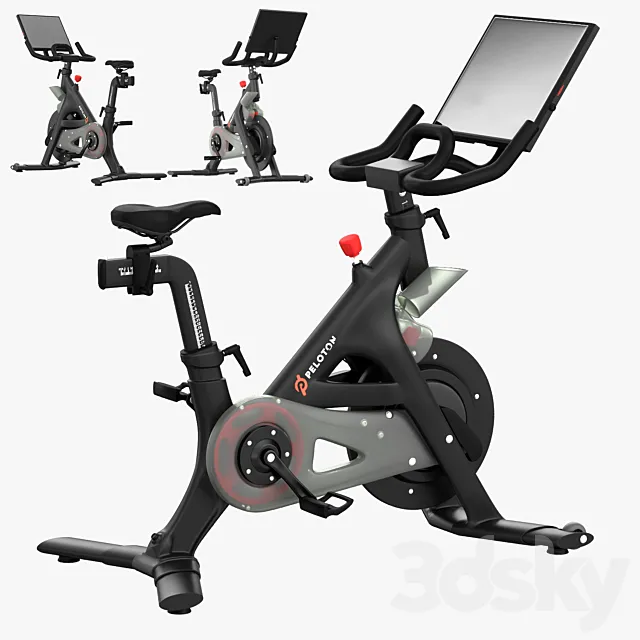 Peloton bike 3D Model Peloton bike 3D Model