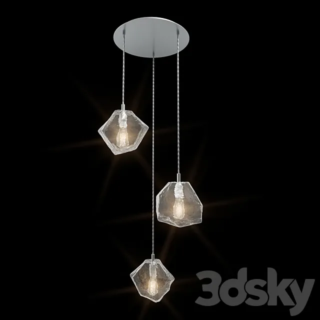 Pendant chandelier 3D Model