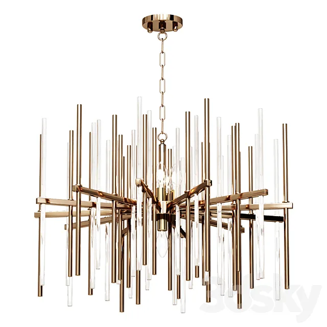 Pendant Chandelier Chandelier Bogates Allure 356_8 Pendant lamp 3D Model Pendant Chandelier Chandelier Bogates Allure 356_8 Pendant lamp 3D Model