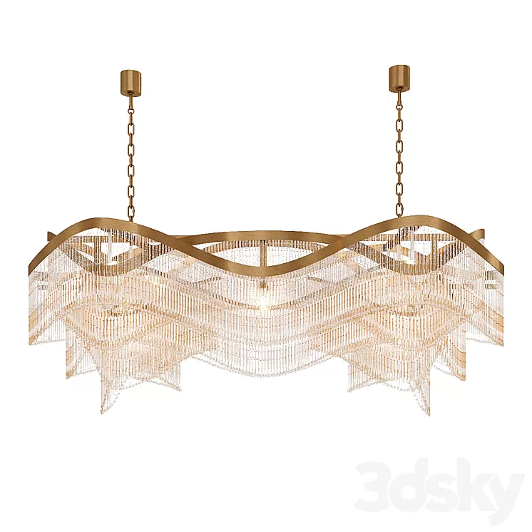 Pendant chandelier Patrizia Volpato Venezia 4815 S 180 3D Model Pendant chandelier Patrizia Volpato Venezia 4815 S 180 3D Model