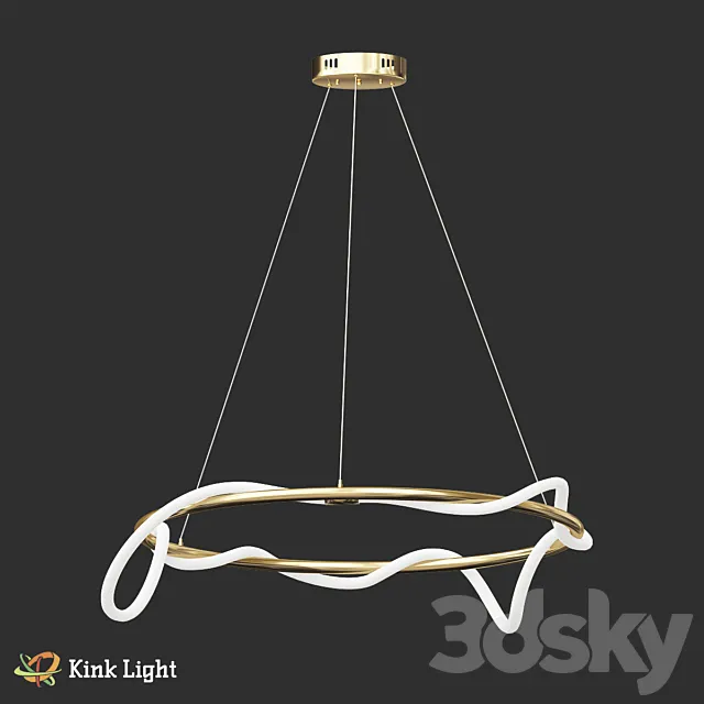 Pendant Dahlia gold 08040-60.20 OM 3DModel