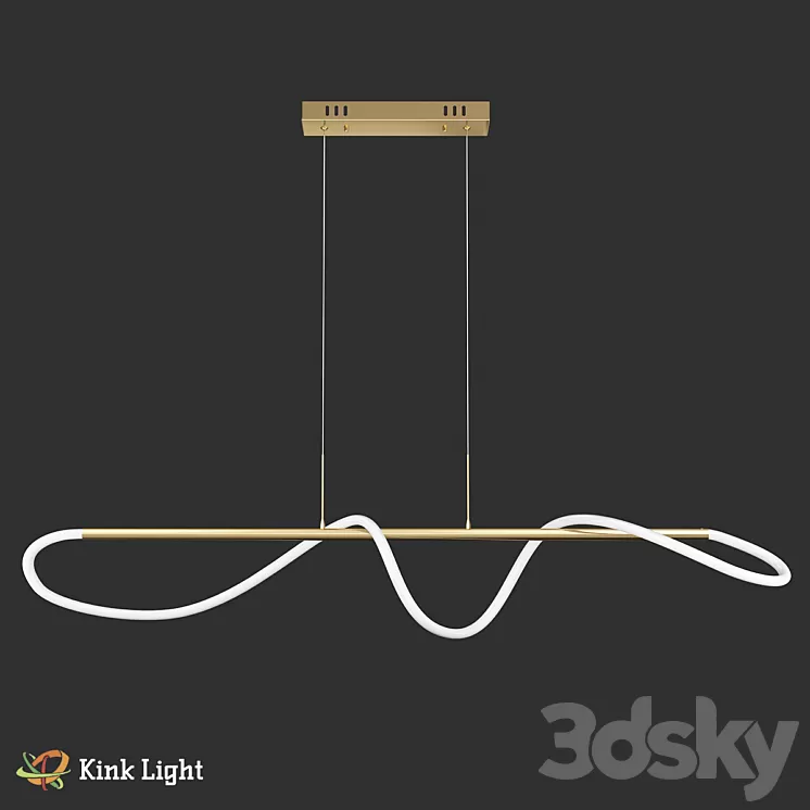 Pendant Dahlia gold 0804133 OM 3D Model