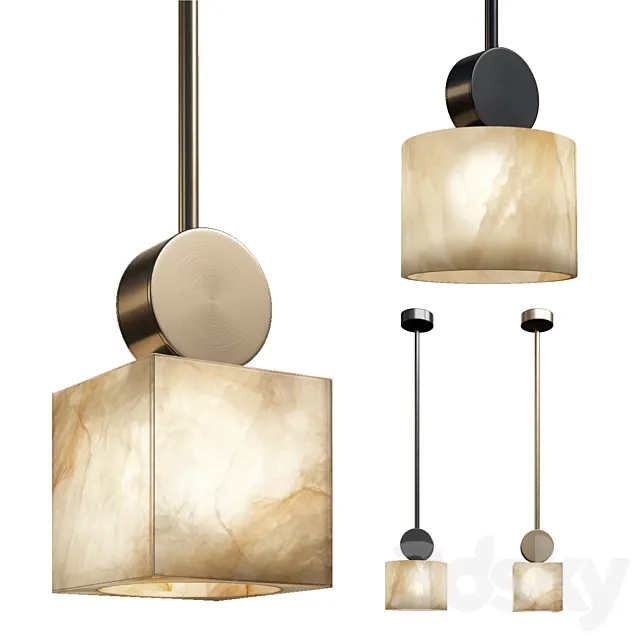 Pendant Etruscan Round by Eichholtz 3D Model