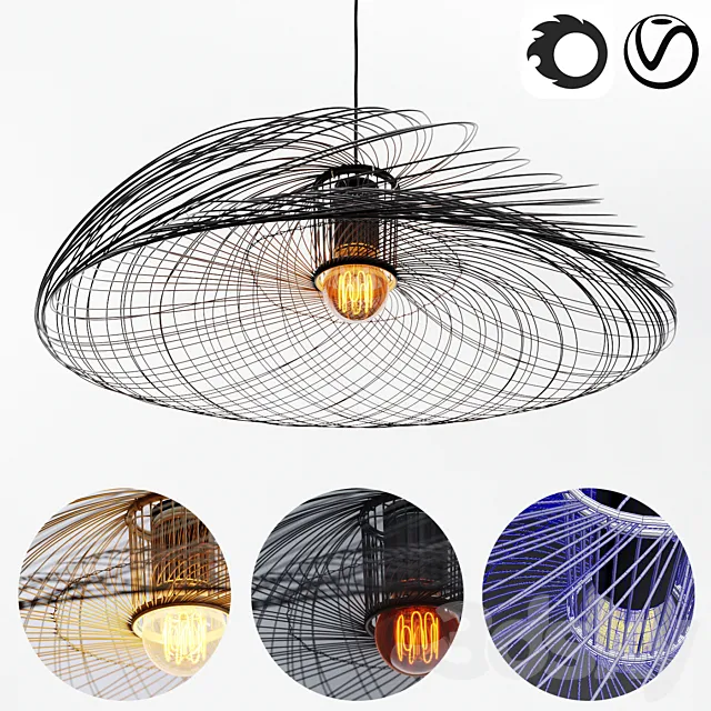 Pendant lamp _ PENDANT LIGHT _ FORESTIER 1 _ corona _ vray 3D Model Pendant lamp _ PENDANT LIGHT _ FORESTIER 1 _ corona _ vray 3D Model