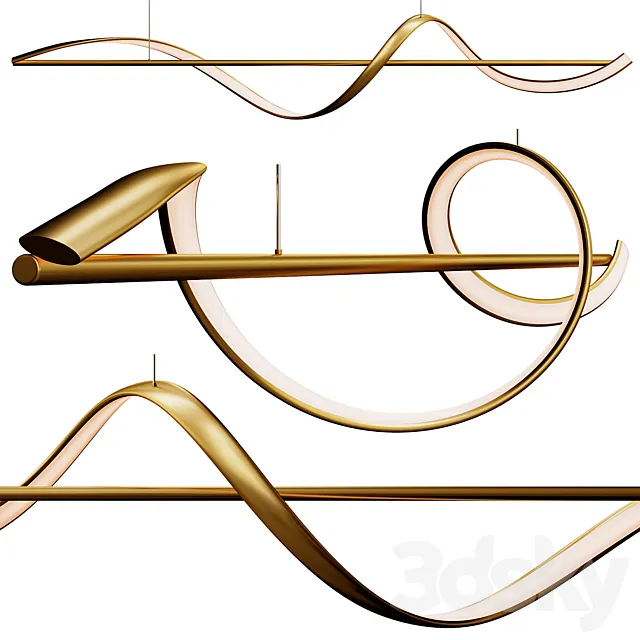 Pendant Lamp ADONIS 3D Model Pendant Lamp ADONIS 3D Model