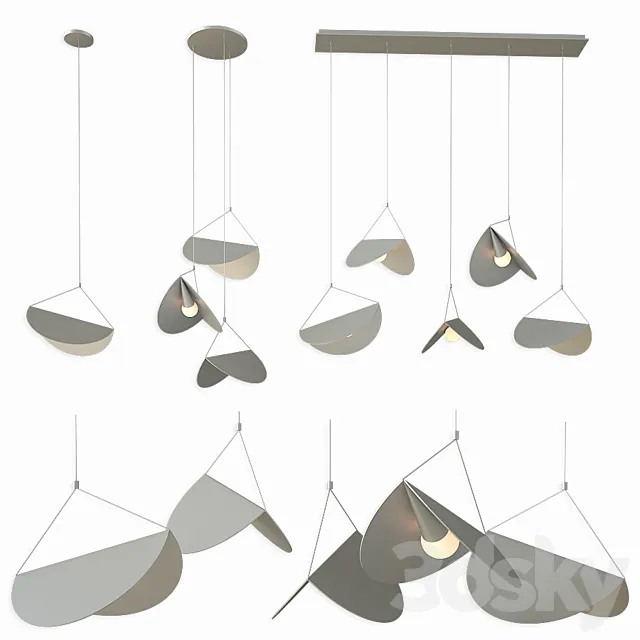 Pendant lamp AIR 3DModel