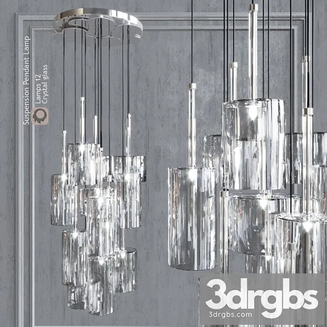Pendant Lamp Akso Light Spellray Sp Lamps 12 Crystal Glass 3D Model Download Pendant Lamp Akso Light Spellray Sp Lamps 12 Crystal Glass 3D Model Download