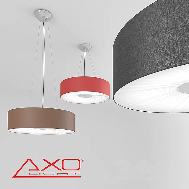 Pendant lamp AXO LIGHT SKIN 3D Model Pendant lamp AXO LIGHT SKIN 3D Model
