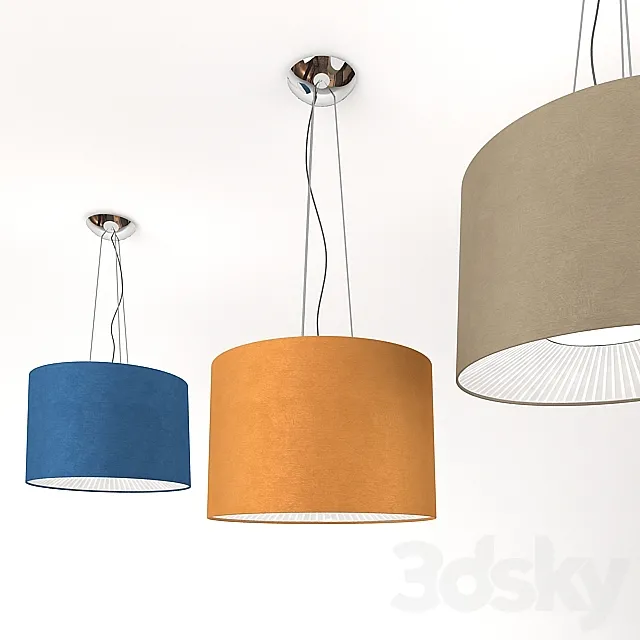 Pendant lamp AXO LIGHT VELVET SP VEL 070 3D Model Pendant lamp AXO LIGHT VELVET SP VEL 070 3D Model