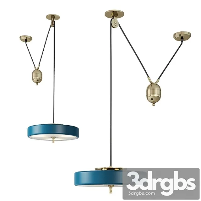 Pendant lamp bert frank revolve rise & fall pendant 3D Model Download Pendant lamp bert frank revolve rise & fall pendant 3D Model Download