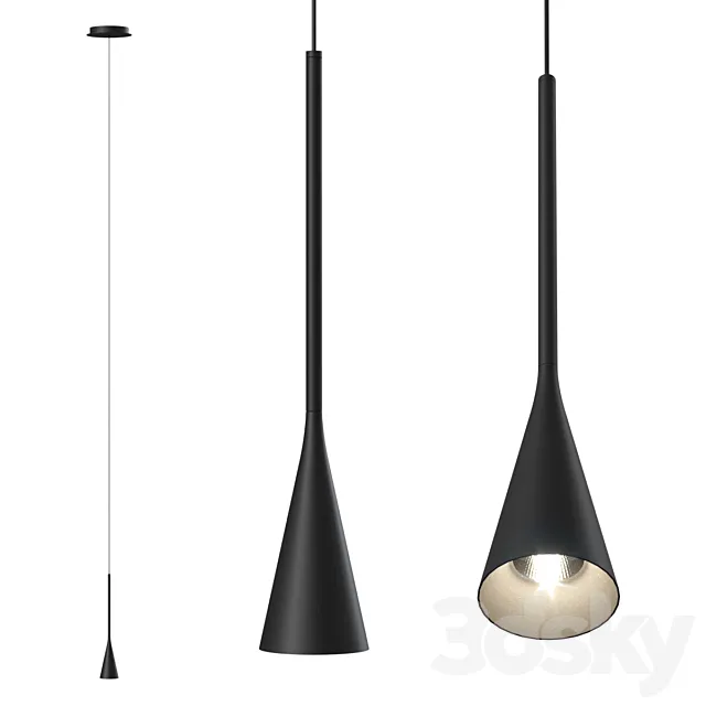 Pendant lamp Bover Skybell Plus. 3D Model