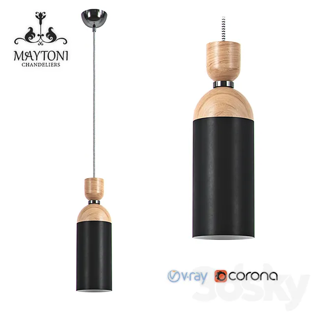 Pendant lamp BRAVA MOD239-11-B_MY 3DModel