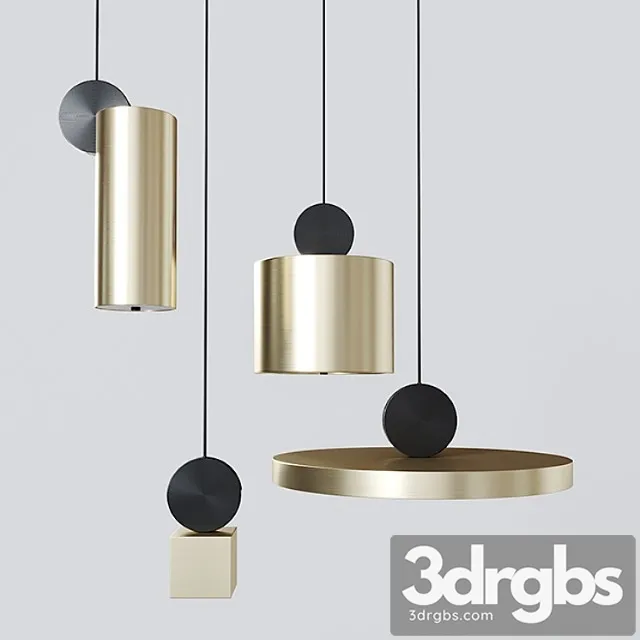 Pendant lamp calee 3D Model Download Pendant lamp calee 3D Model Download