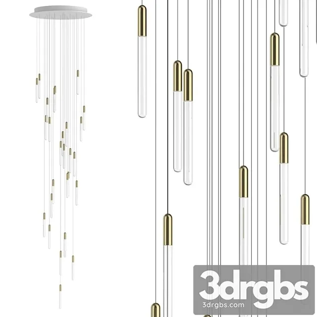 Pendant Lamp Cascade From Forstlight 1 3D Model Download Pendant Lamp Cascade From Forstlight 1 3D Model Download