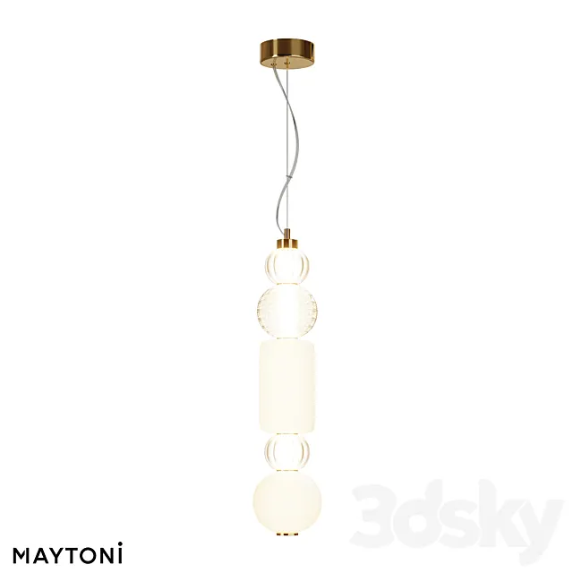 Pendant lamp Collar P069PL-L35G3K 3D Model Pendant lamp Collar P069PL-L35G3K 3D Model