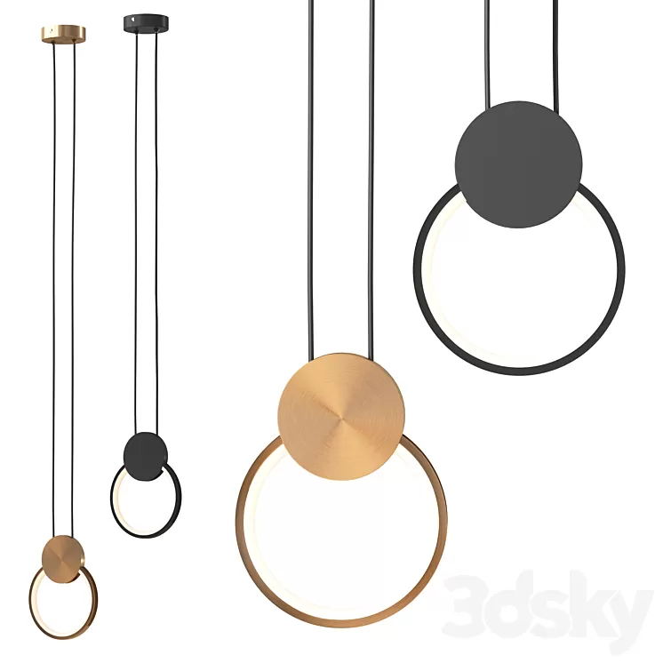 Pendant lamp Eurosvet 50217\/1 3D Model Free Download