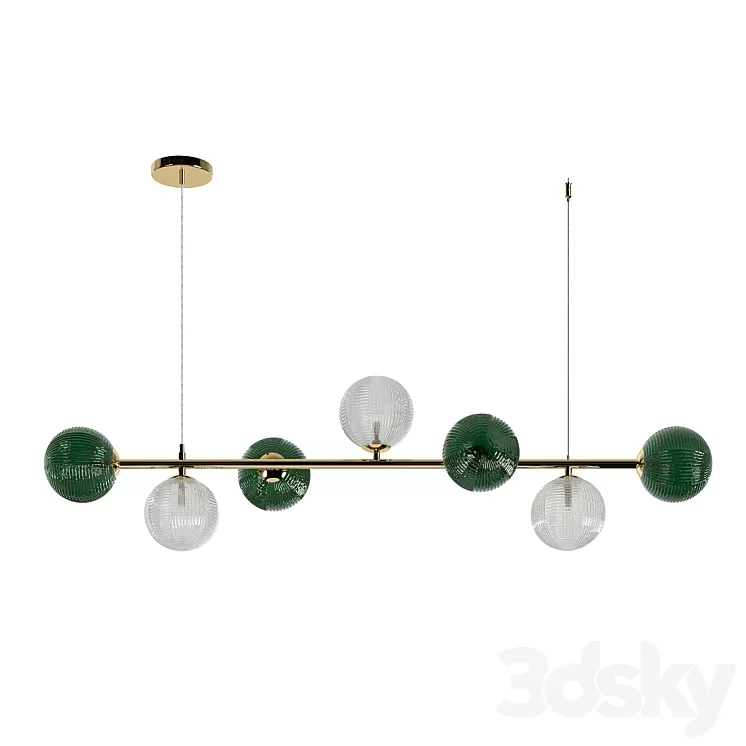 Pendant lamp F-PROMO 4035-7P 3D Model Free Download