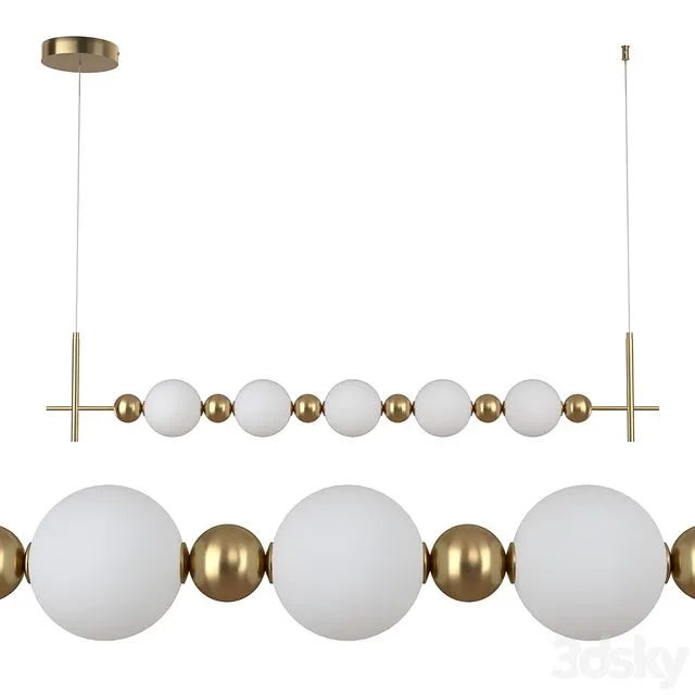 Pendant lamp F-PROMO 4088-5P 3D Model